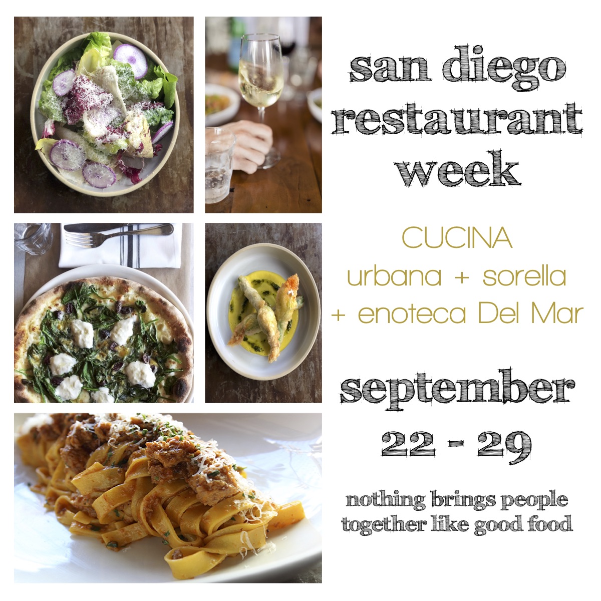 San Diego Restaurant Week at CUCINA