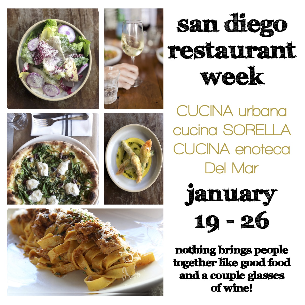 San Diego Restaurant Week at CUCINA