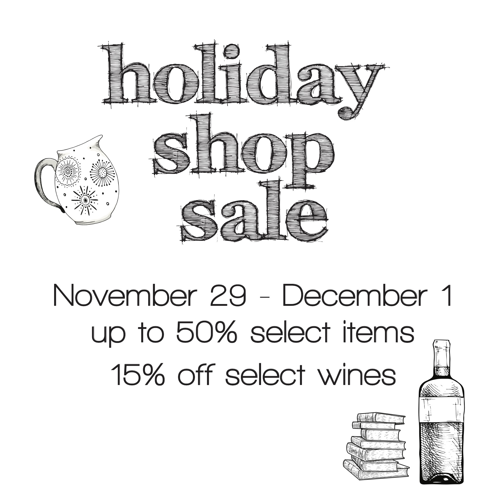 CUCINA black friday + small biz saturday sale