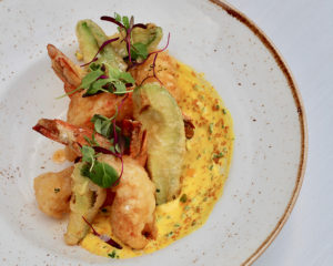 Fried Shrimp + Avocado