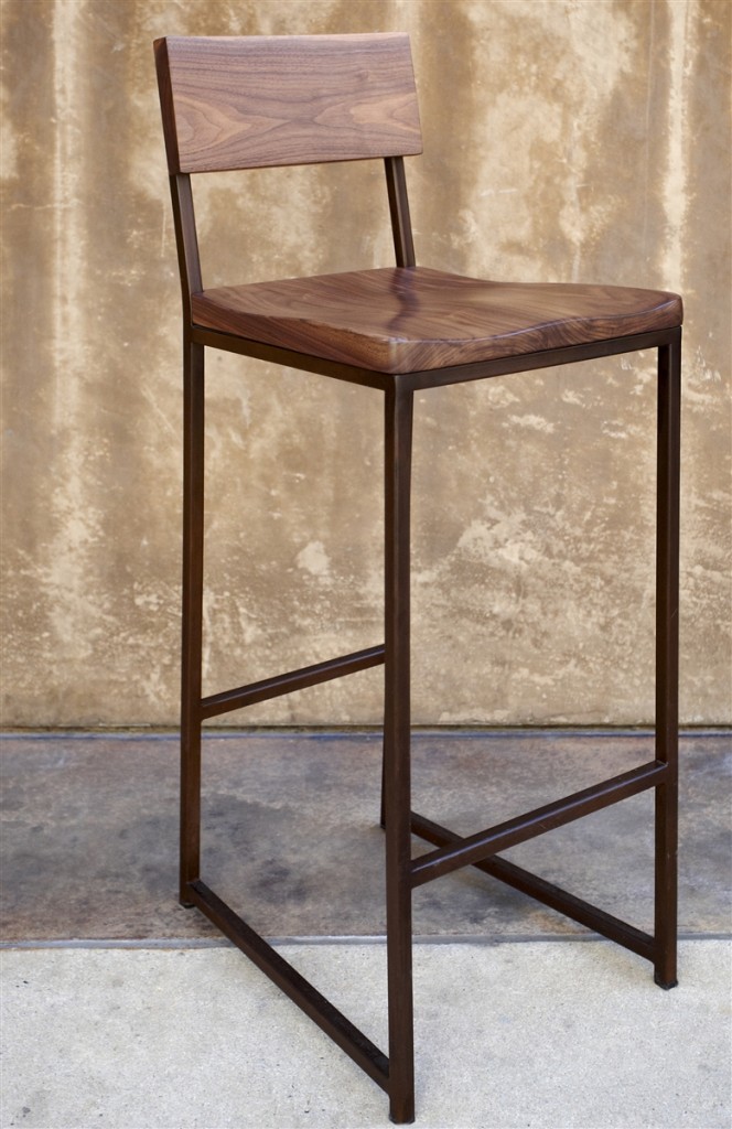 Wood + Metal Counter or Barstool - Urban Kitchen Shop