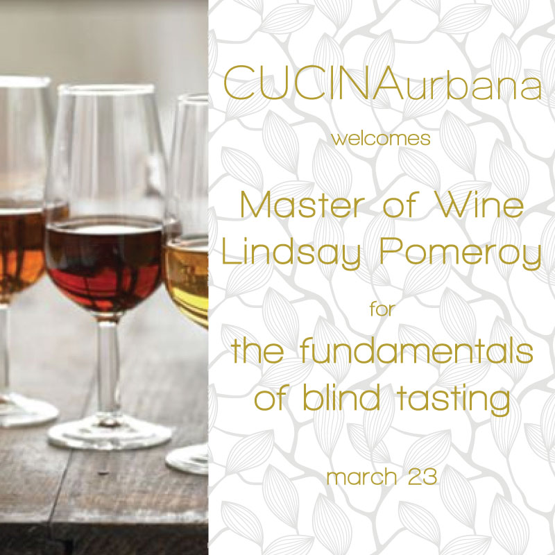 the fundamentals of blind tasting | CUCINA urbana