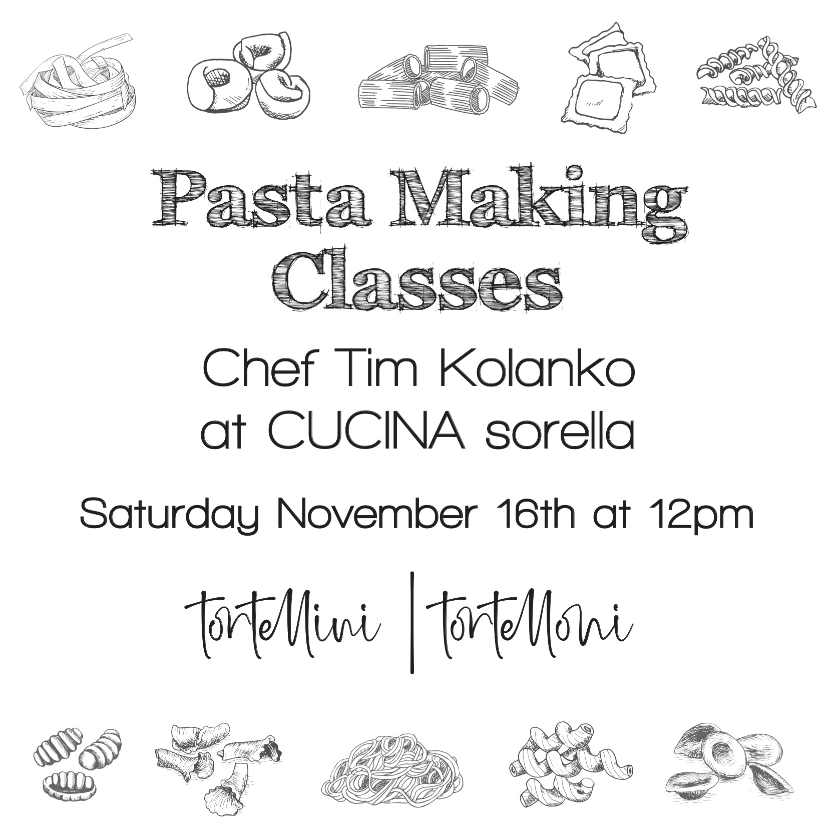 PASTA MAKING CLASS | november 2019 | CUCINA sorella